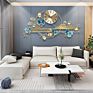 Living Room Creative Metal Wall Art Decoration Light Luxury Silent Butterfly Shape Wall Clock Handicrafts for Home Decor