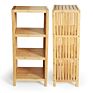 Bamboo Corner Shelf