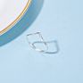Loftily Jewelry Minimalist Silver 925 Rings Jewelry Sterling Silver Rings Dainty V Shape Chevron Ring for Ladies