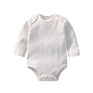 Long-Sleeve 100% Cotton Baby Bodysuit Multi-Color Unisex Baby Solid Boy Rompers