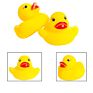 Lot Baby Bath Water Duck Toy Sounds Tiny Mini Yellow Rubber Ducks Bath Toy