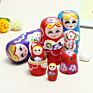 Lovely Russian Nesting Matryoshka 5-Piece Wooden Doll Set Wooden Doll Hand Painted Doll Toy