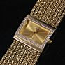Luxury Ipg Gold Chain Women Bracelet Watch Square Diamond Ladies Stainless Steel Wristwatches Relojes Mujer
