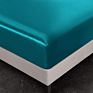 Luxury Satin Four-Piece Set Pure Cotton Simple Embroidery Bed Sheet Quilt Cover Bedding