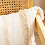 Macrame Cushion Cover Handmade Cushion Cover Tassels Bed Sofa Couch Car Home Decor Boho Pillow Case