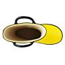 Made Children Waterproof Shoes Kids Cowboy Yellow Color Rain Boots