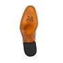 Made in Italy Oxford 5-Eye Cap Toe Brush off Genuine Calf Leather Classic Men Shoes