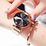 Magnetic Starry Sky Clock Luxury Women Watches Diamond Female Quartz Wristwatches Relogio Feminino Ladies Watch