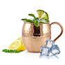 Manufacture Solid Copper 8Oz 16Oz Moscow Mugs Set of 4 Cocktail Copper Cups Set