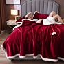 Manufacturers Super Soft Wedding Gift Novelty Flannel Luxe Blankets for King Fleece Blanket with Logo