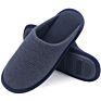 Men Slides Letter Print Breathable Men Shoes Slippers Waffle Knitted Slippers for Men Hotel