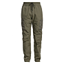 Men Straight Fit High Shrunk Cargo Pants Nylon Track Pants with Multi Pockets
