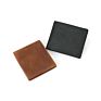 Mens Crazy Horse Leather Bifold Cowhide Leather Rfid Wallet for Men