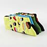 Mens Novelty Pizza Slice Avocado Apple Shushi Pattern Crew Socks