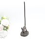 Metal Cast Iron Handicrafts Cat Paper Towel Holder for Home Decoration Kitchen Standing
