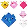 Microfiber Printed Beach Hooded Towel Kids Bath Towel Unicorn Towel
