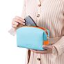 Mini Brush Set Pu Leather Pouch Bags Small Travel Waterproof Cute Girls Portable Cosmetic Makeup Bag