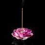 Mini Porcelain Flowers Ceramic Lotus Flower Home Supplies Incense Burner for Home Decor