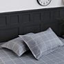 Minimalist Business Style Men's Bedding Moisture Absorption Bed Sheet Duvet Covers