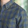 Mj Tailored Men's Buffalo Plaid Check Flannel Shirt