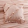 Modest Luxury 5Pc Elastic Embroidery Comforter Set with Decorative Pillows Bedding Set