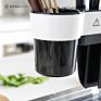 Monazone All-In-One Drainer Storage Rack Stainless Steel Cutting Board Chopstick Flatware Knife Holder Kitchen Organizer Rack