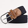 Jeans fashion weave elastic woman belt