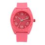 Moq Orange Quartz Unisex Water Resistant Jelly Silicone Watch