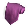 Most Popular of All Black Plain Ties Solid Color Satin Tie