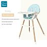 Multi-Functional Folding Double Panel Baby Dining Chair, Three Adjustment Baby Dining Chair