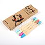 Natural Bristle Children Baby Soft Bamboo Toothbrush