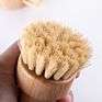 Natural Eco Friendly Bamboo Wooden Coconut Sisal Cleaning Dish Bottle Pot Brush Wooden Handle Cleaning Brush Set