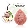 Natural Red Clay Orange Green Black Face Wash Puff Konjact Sponge Teardrop in Box Face Sponge Konjac Organic