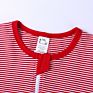 Newborn Cotton Print Long Sleeve Zipper Style Baby Kids Stripe Cheetah Leaf Print Autumn Zip up Bodysuits Sleeper Romper