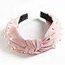 Newest Design Daily Chiffon Pearls Lady Hair Band Multicolor Knotted Girl Soft Headband