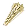 Newfida Food Safe Biodegradable Paddle Style Bbq Bamboo Skewer