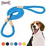 No Pull Training Durable Dog Leash Eco Friendly ,Heavy Duty Braided Rope Lead Pet Leash Training