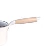 Nonstick Saucepan with Lid-16&18Cm Marble Coating Sauce Pan with Pour Spouts, Milk Pan & Pot with Bakelite Handle