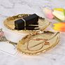 Nordic Art Ceramic Leaf Tray Creative Wedding Gift Wine Cabinet Decoration Ornament Jewelry Storage Tray