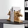 Nordic Light Luxury Unicorn Bookends Books by Decorations Living Room Dining Room Wine Cabinet Tv Cabinet Villa Home Decoration