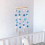 Nordic Style Pom Pom Ball Crib Felt Baby Mobile for Babies Bed Nursery Room Decor