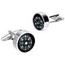 Novelty Functional Compass Cufflinks for Mens