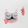 Nursery Decor Felt Handmade Baby Shower Gift Owl Baby Crib Mobile