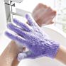 Nylon Body Scrubber Shower Glove Spa Massage Bath Exfoliating Gloves