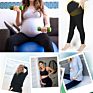Nylon Super Soft Seamless Maternity Yoga Pants Support Belly Leggings Pregnancy Trousers Pregnant Women Sport Pa