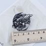 Odin's Raven Pin Norse Crow Medieval Brooch Bird Viking Animal Jewelry Coat Cloak Brooches Pins