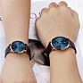 Olevs 5869 L Luxury Olevs Quartz Genuine Leather Strap Minimalist Ultrathin Wrist Watches Waterproof