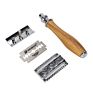 Olive Wood Handle Safety Razors Double Edge Razors Classical Tradition Razors Small Order Accept