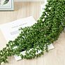 Oniya 2.52Ft Prongs Soft Lover Tears Hanging Artificial Plants Plastic Greenery Uv Resistant Artificial Flower for Home Decor