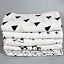 Organic Cotton Muslin Swaddle Blankets Print Muslin Blanket